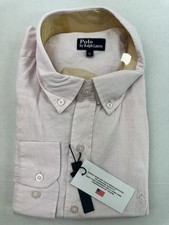 Polo Ralph Lauren Slim Fit Button Down Shirt Men s Size XL Dress Shirt Pink NEW