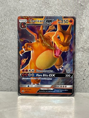 2019 Pokemon Sun Moon Charizard GX SM211 Black Star Promo