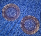 Set Of 2 Anchor Hocking Miss America Pink Bread And Butter Plates 5 3/4” Dessert
