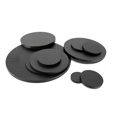Gummi Scheiben Rund Gummipads Platte Dia 20mm-100mm Dicke 8mm Gummiplatte Solide