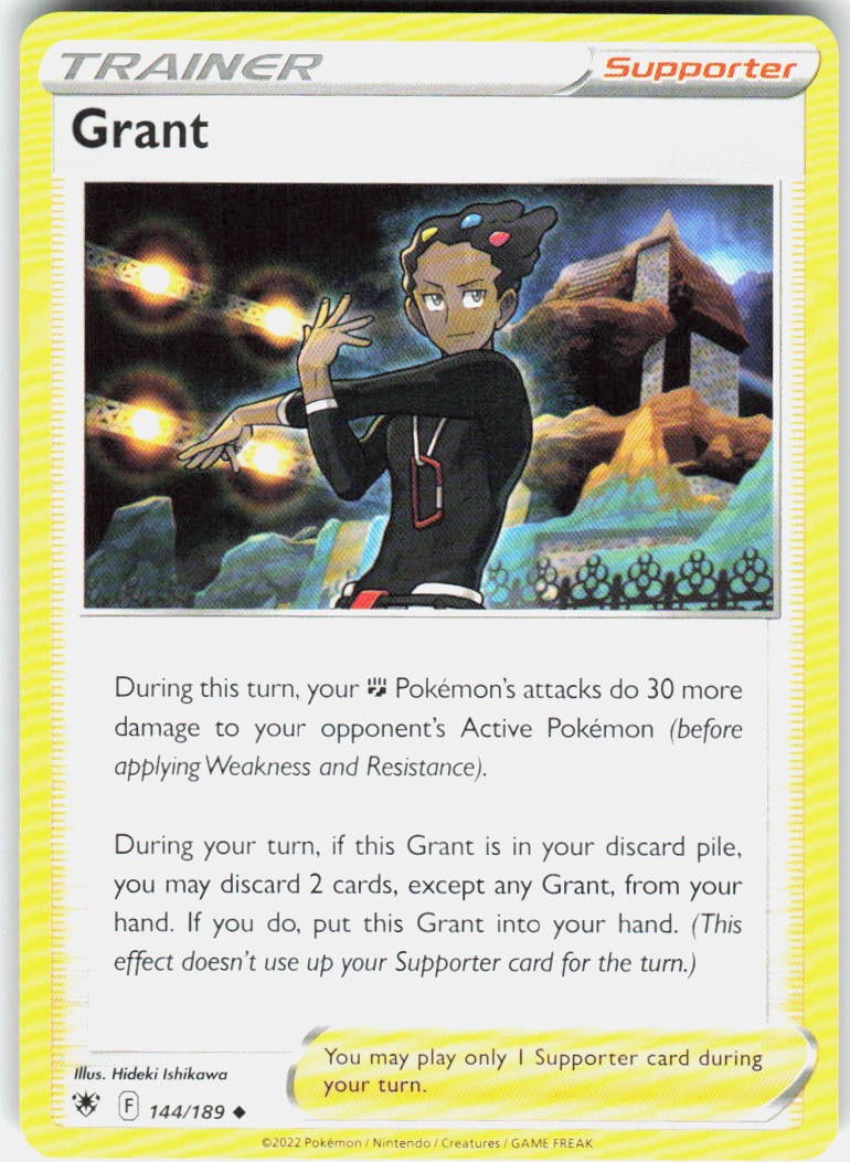 Grant 144/189 Astral Radiance Pokemon Uncommon