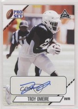 2021 Leaf Pro Set College Troy Omeire #PS-TO1 Auto 8wa