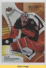 2021-22 Upper Deck Allure Rookies Sunrise Filip Gustavsson #148 READ 0x2e