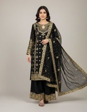 Designer Salwar Kameez 3 Piece Dress Ready To Wear Pakistani Indian Dress Women