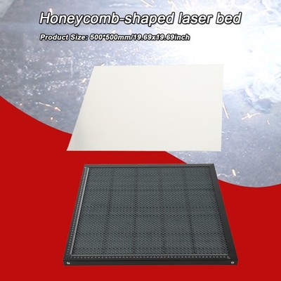 Laser Honeycomb Bett 500mm   Aluminiumrahmen für Präzises Schneiden & Gravieren