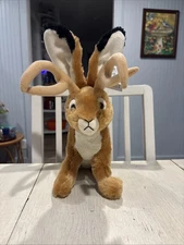 Conservation Critters Jackalope Wildlife Artists 12 Inch Stuffed Plush Animal