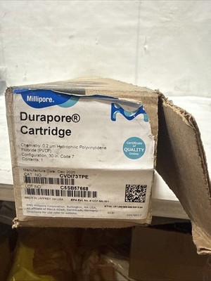 Sealed Millipore Durapore Cartridge CVDI73TPE