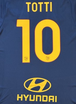 2021/22 AS Roma Fourth Jersey #10 Totti Large New Balance 4th