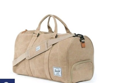 Herschel Supply Co Novel Canvas Duffle Bag Khaki - 