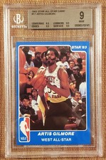 1983 Star #17 Artis Gilmore BGS 9 MONSTER SUBS 8.5,9.5,9.5,9.5 Population 1 OF 2