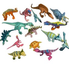 Vintage Jim Henson Learning Curve Dinosaur Train Lot of 15 Dino Figures