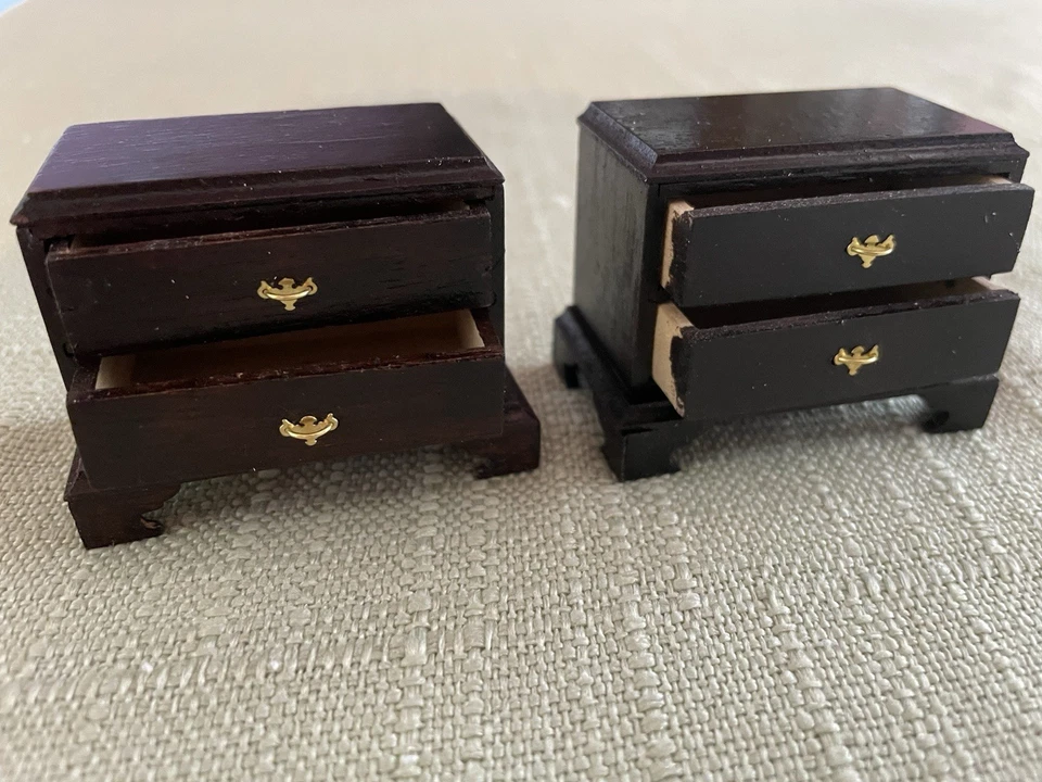 Nuevo de Lote Antiguo Par de Cofre de Silla Houseworks #4013 Kit Completo Foto 2 de 2