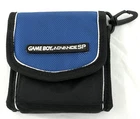 Vtg Gameboy Advance SP Belt Loop Clip Switch N Carry Case Pouch Blue & Black