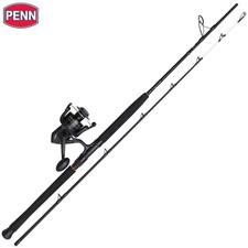PENN canna da pesca in acqua salata-mulinello combinato WRATH II BOAT 2,13 m/...