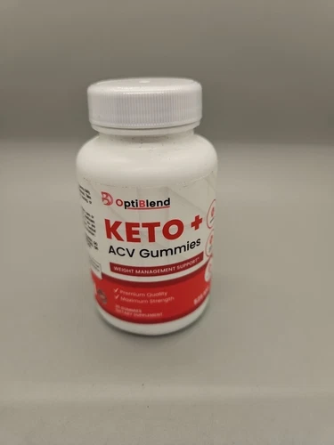 {D23} SEALED OptiBlend Keto ACV Gummies MAXIMUM Strength Formula 525 MG (30)2026