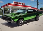 Restored Hot Wheels Redlines Custom T-Bird, Green, 1968 Sweet 16, HK, + 4 Wheels