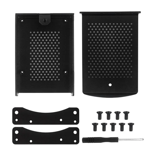 2X(Für  5 Gehäuse Mesh-Wärmeableitungsschale Wandhalterung R1Z2)9739