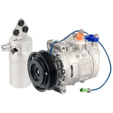 For Audi A6 Quattro & S4 2000 OEM AC Compressor w/ A/C Drier CSW