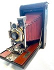 Kodak Folding No 4A Model A Red Bellows Vintage Antique Large Format Camera — photo 1