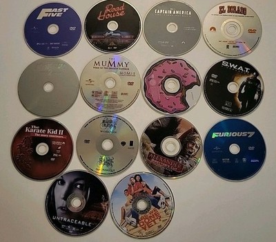 DVD Lot, 14 DISC & ARTWORK ONLY **NO CASES** Titles In Description