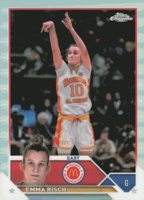 2023 Topps Chrome McDonald's All American #34 Emma Risch Refractor