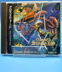 Used SNK 1991 CROSSED SWORDS Neo Geo CD Role Playing/Action Japanese Retro Game 