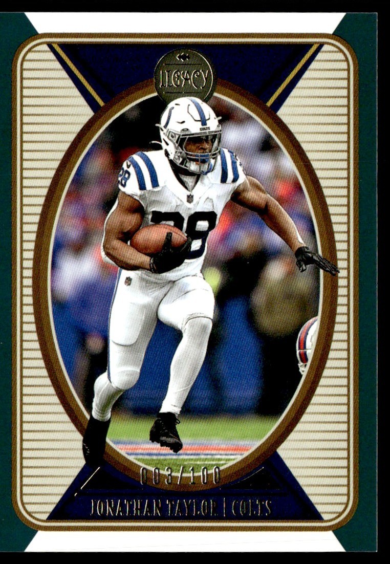 2022 Panini Legacy Green Jonathan Taylor 103/100 #39