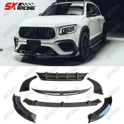 Real Carbon Fiber Roof Spoiler Wing/Bumper Lip Fits For 2021-2023 Benz GLB35 AMG
