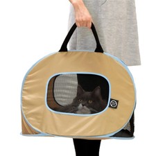 Necoichi Portable Ultra Light Cat Carrier Black