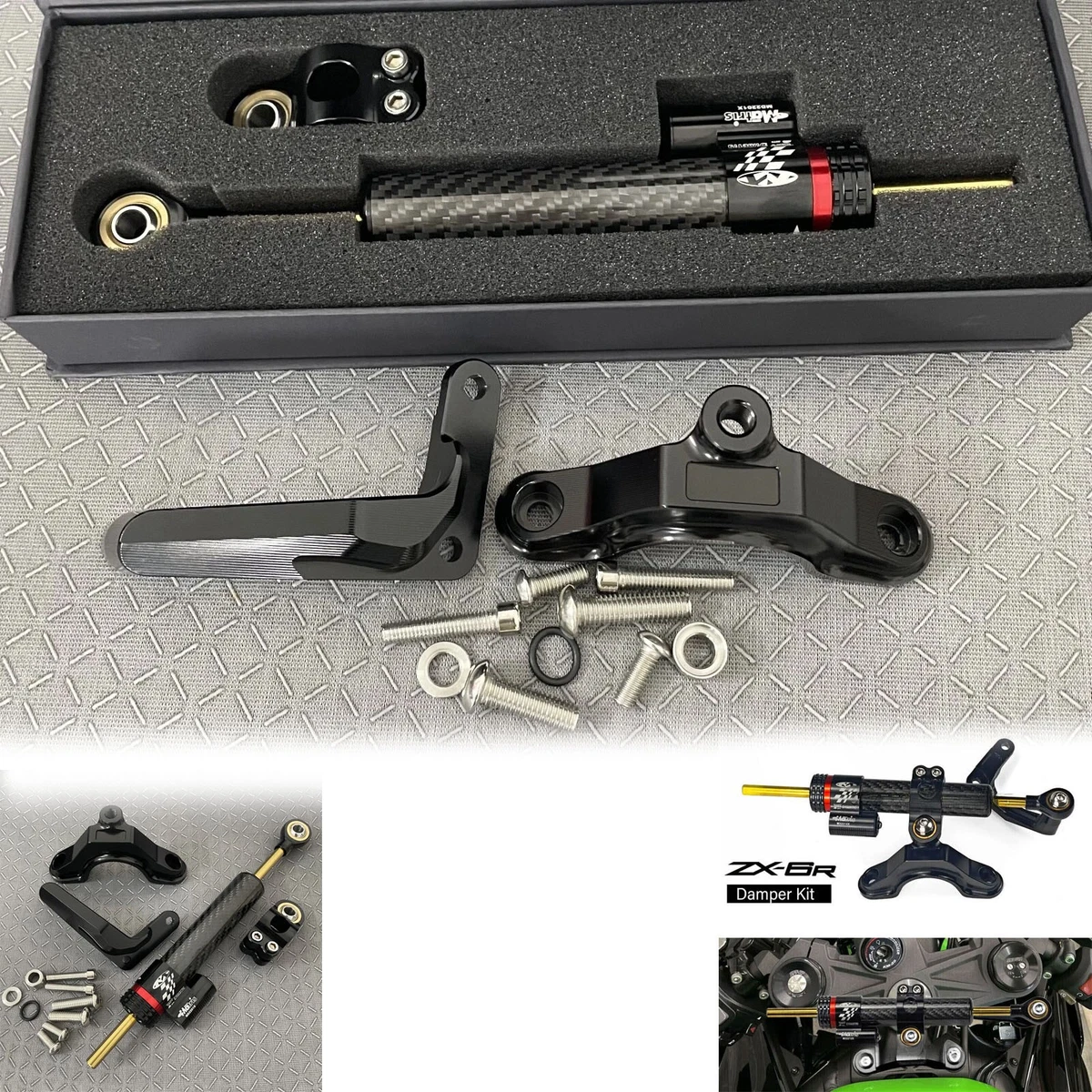 Motorcycle Steering Dampers for Kawasaki Ninja ZX6R for sale | eBay