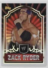 2011 Topps WWE Classic Gold Zack Ryder #77 0v59