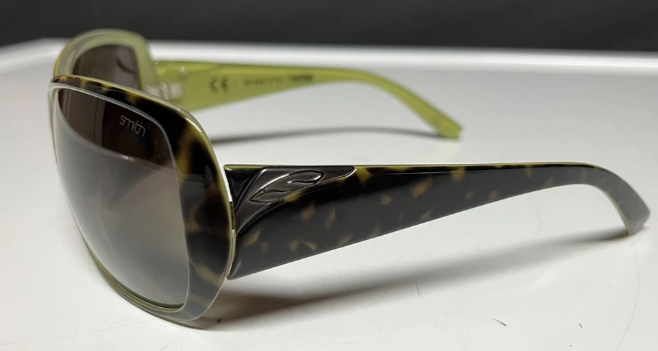 Gafas de sol Smith Evolve dobladillo manzana desvanecido tortuga para mujer envolventes de gran tamaño ¡En muy buen estado! Foto 3 de 4