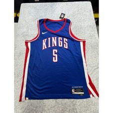 Nike Sacramento Kings DeAaron Fox City Edition Jersey Blue FQ4358-497 Mens XXL