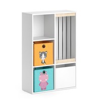 Kinderregal Vicco Luigi 29.2 X 107.8 Cm Mit 2 Faltboxen Opt.1