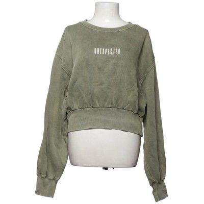 Tally Weijl, Sweatshirt, Größe: M, Grün, Baumwolle/Polyester, Einfarbig #sCm