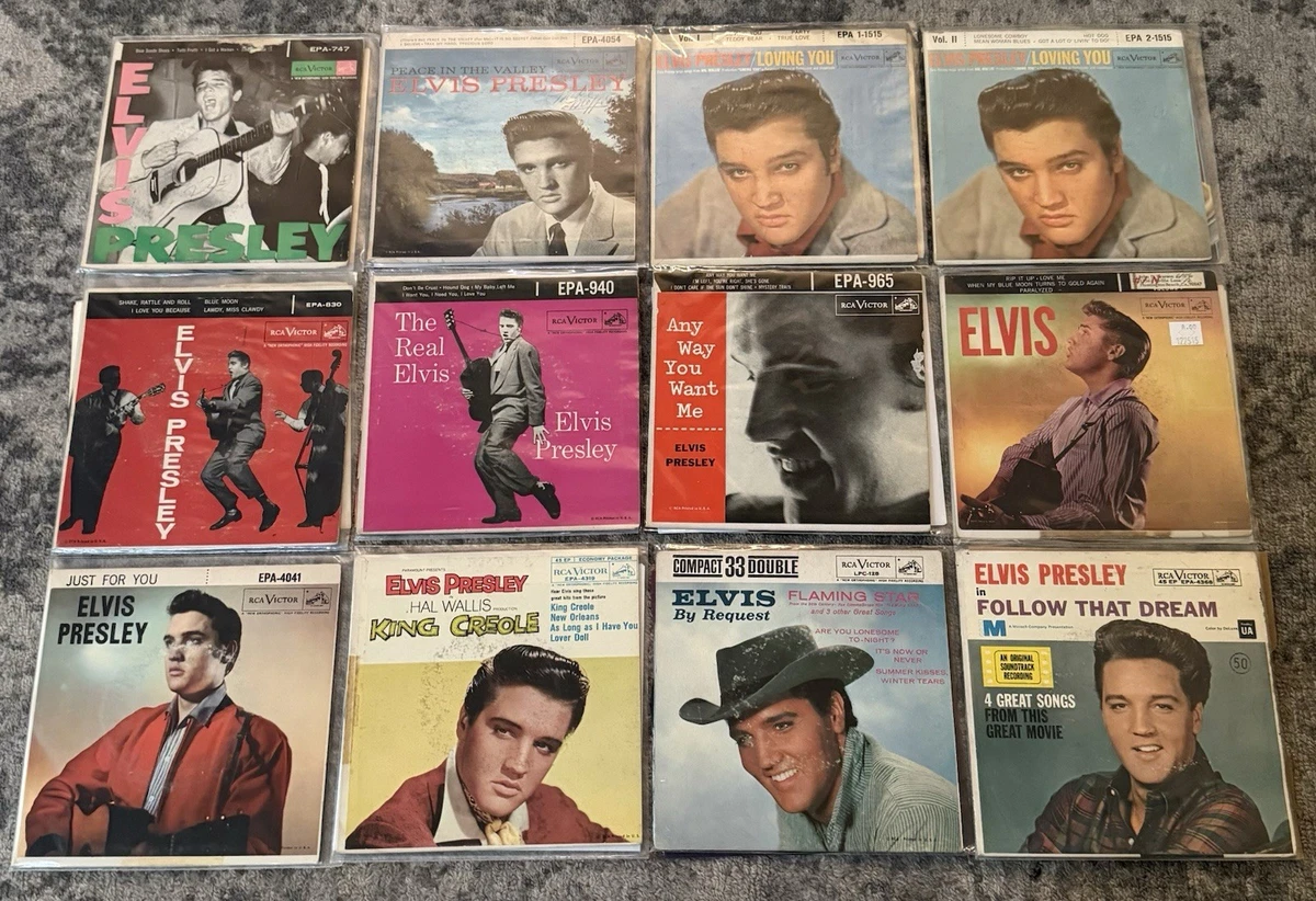 Elvis Presley EP Music Records for sale - eBay