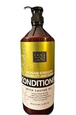Dead Sea Collection Castor Oil Salon Professional Size Conditioner 30.6oz 0.62 per fl oz