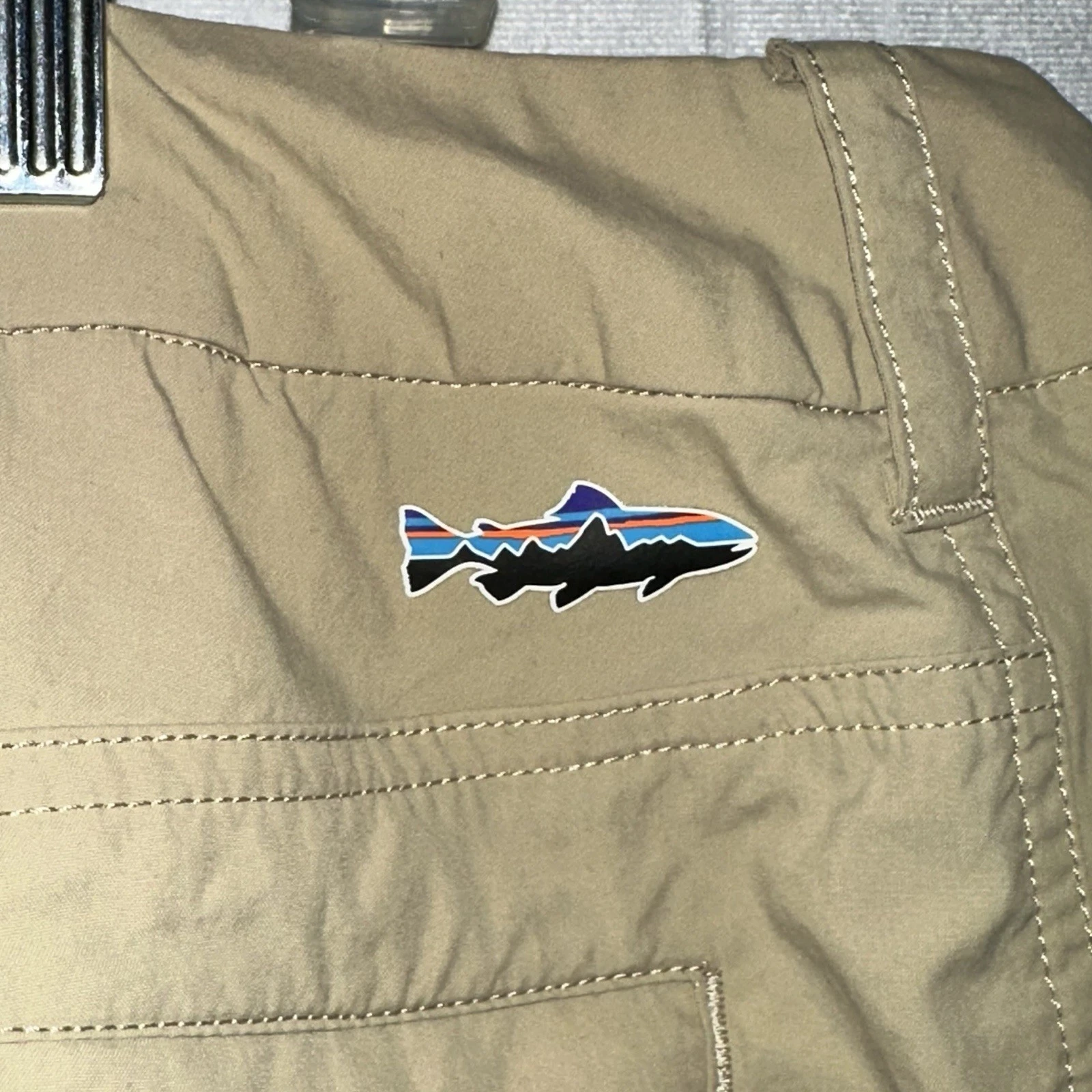 Patagonia Sandy Cay Pants Size XL Beige Fishing Hiking Nylon Quick Dry Outdoors
Opens in a new windo