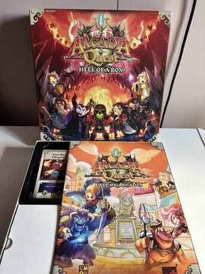 Arcadia Quest Inferno Hell of a Box Kickstarter Exclusive Box AQ-KS025 Neu CMON