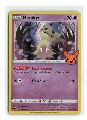 MIMIKYU 081/189 TRICK OR TRADE HOLO POKEMON TCG NM-LP | eBay