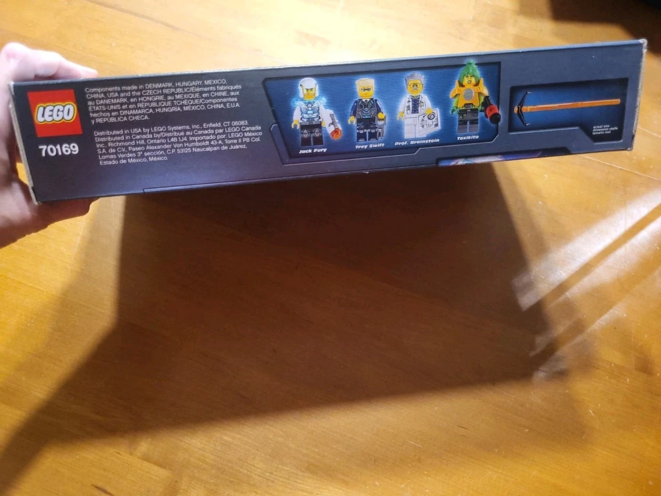 Lego Ultra Agents 70169 Agent Stealth Patrol Fury Swift Brainstein Toxikita - Image 3 of 4