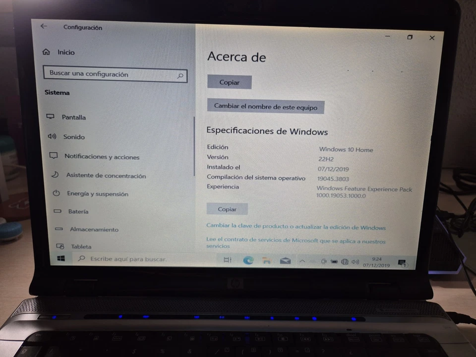 Portátil HP Pavilion dv6700 - Windows 10 Home Actualizado - Imagen 4 de 4