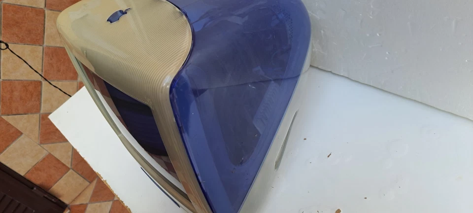 Apple iMac G3 M5521 blu indaco iOS 9 - Funzionante - Immagine 4 di 4