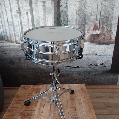 Ludwig Supraphonic Snaredrum 14x5 Zoll B/O Badge mit UFO Case
