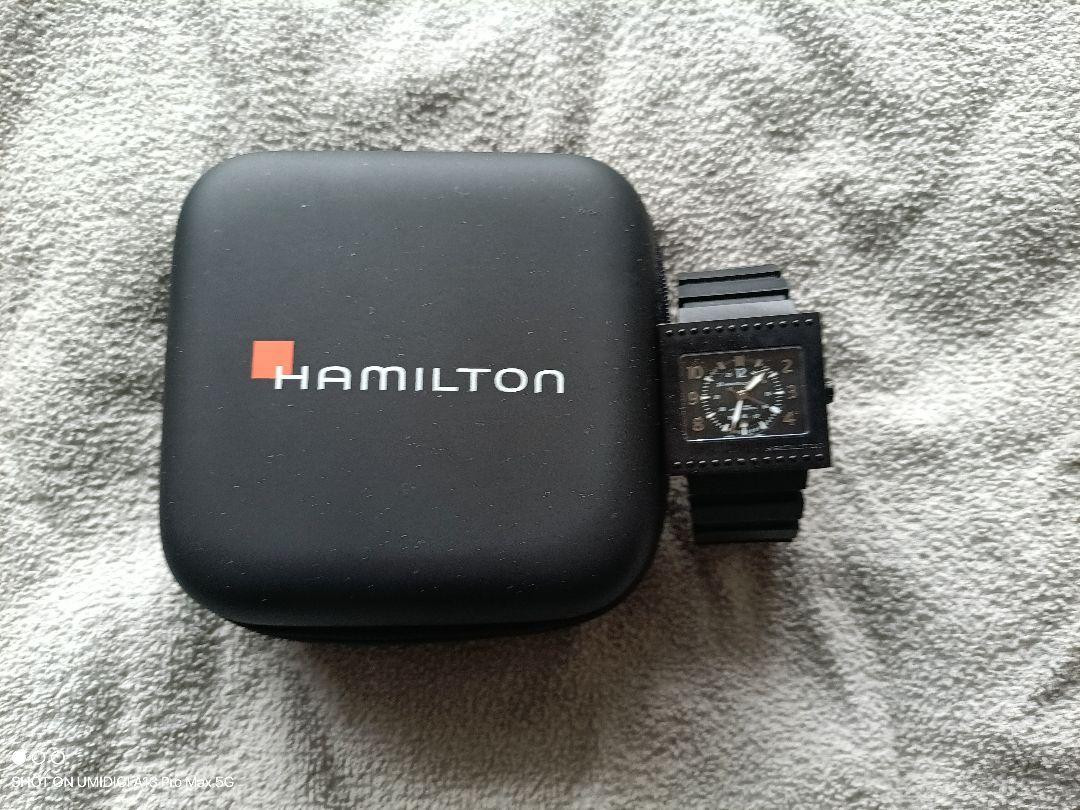 Hamilton Codebreaker Auto Men's Automatic Square Black W38.5mm Analog With Box