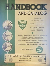 Vintage 1938-39 National Target & Supply Co. Handbook & Catalog (Paperback)