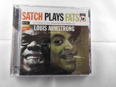 Louis Armstrong  Satch Plays Fats   BRAND NEW WITH BONUS TRACKS! SEALED!