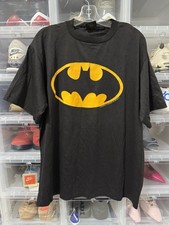 Vintage Batman Logo T-Shirt Mens XL Changes Tag 1985 GREAT condition