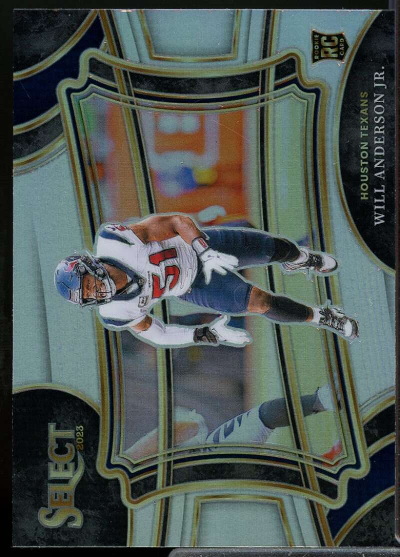 Will Anderson Jr. Rookie Card 2023 Select Rookie Card Prizm Silver #337