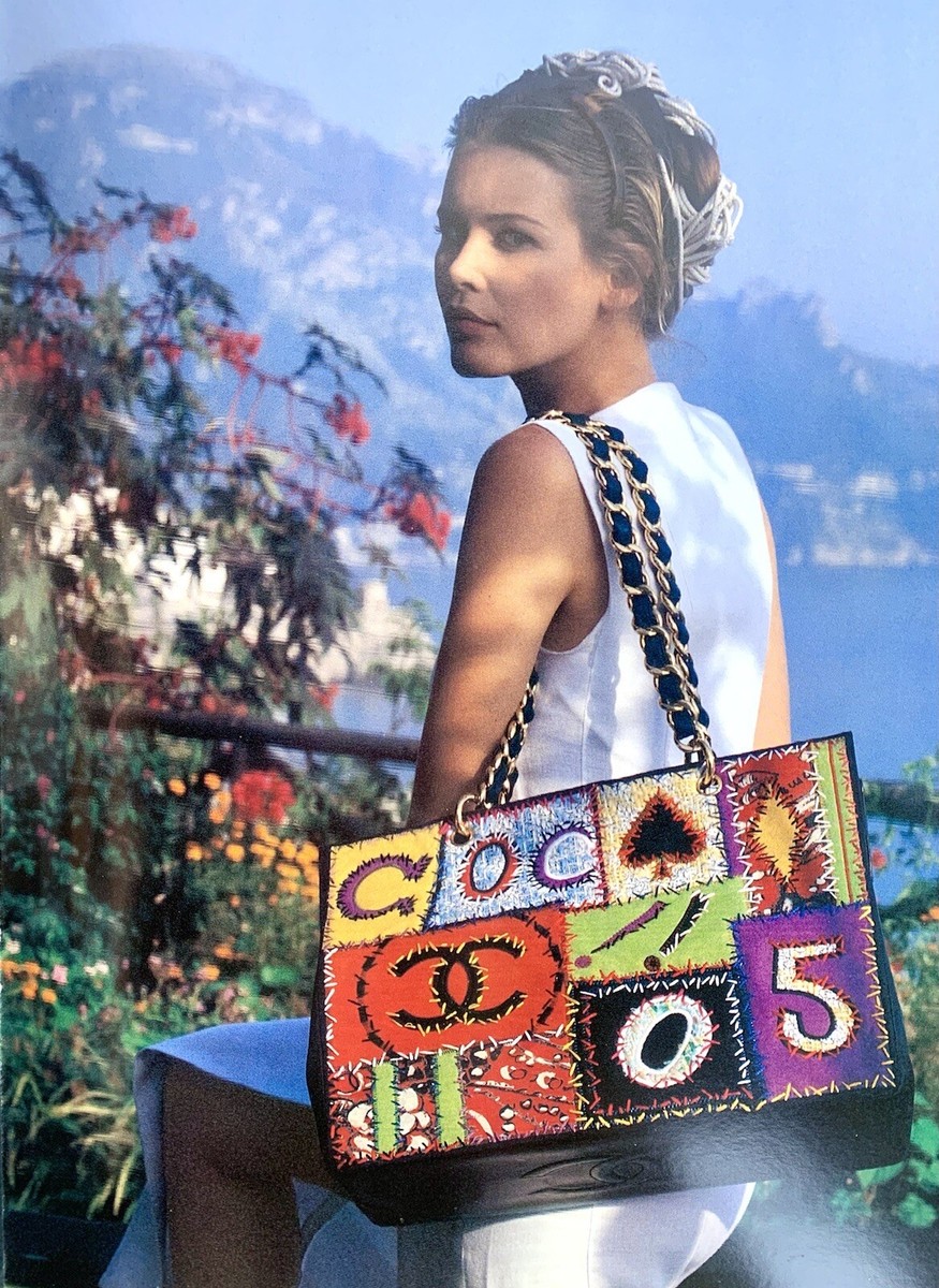 CHANEL 1993 SPRING VINTAGE CATALOGUE BOOK MAGAZINE COLLECTOR